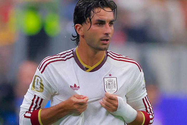 Ferrán Torres en el partido contra Portugal en el Mundial 2026.