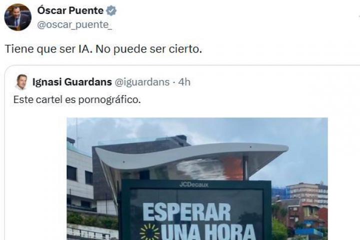 Captura del tweet