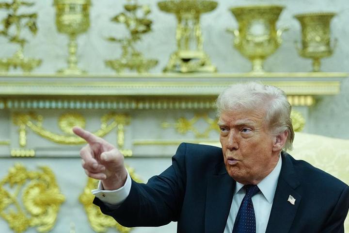Donald Trump, en la Casa Blanca