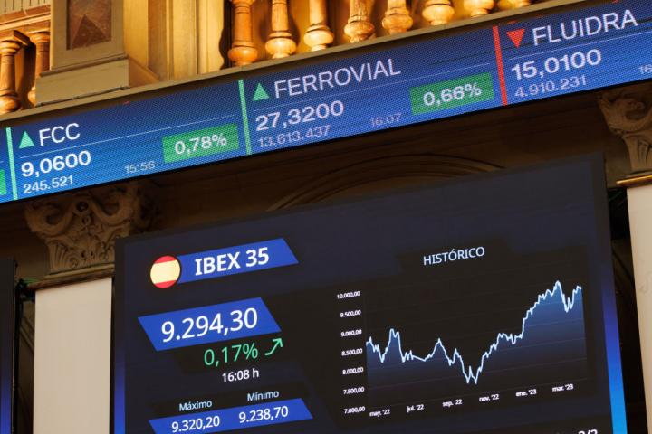 Imagen de archivo de Ferrovial aún cotizando en el Ibex.