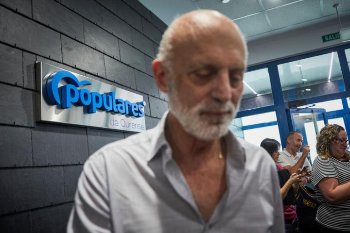 Manuel Cabezas, candidato del PP a la Alcaldía de Ourense, en una imagen de archivo.