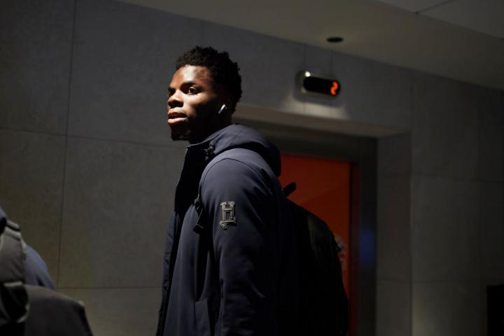 James Nnaji, jugador del Barça Baloncesto en una imagen reciente