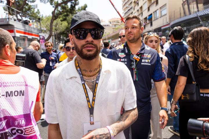 Neymar, en el Grand Prix de Monaco 2023.