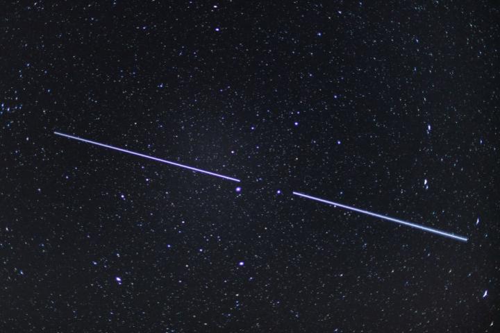 Foto de archivo del satélite Starlink.