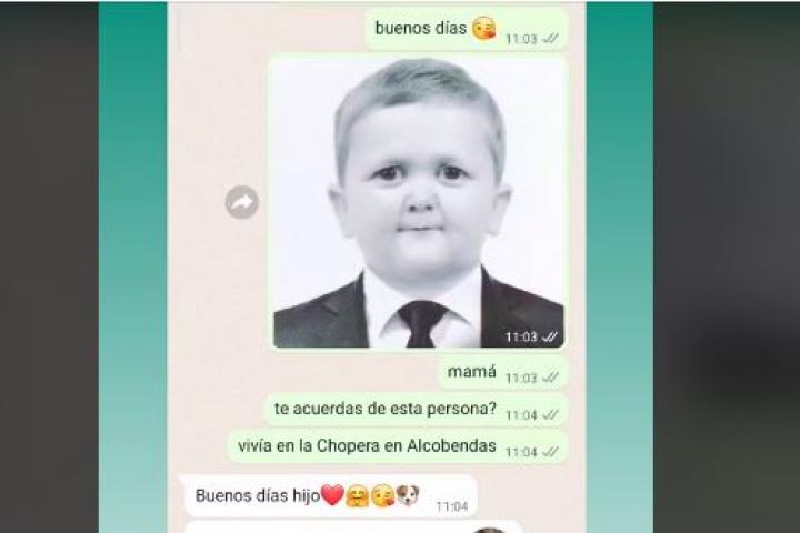 Imagen de la conversación.