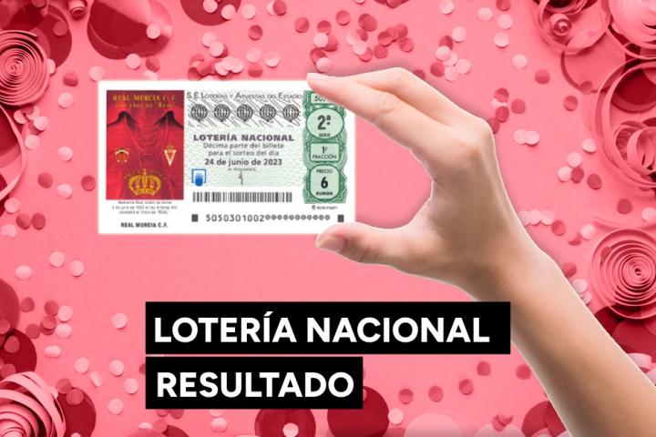 Lotería Nacional en directo: resultados del sorteo de hoy sábado 24 de junio