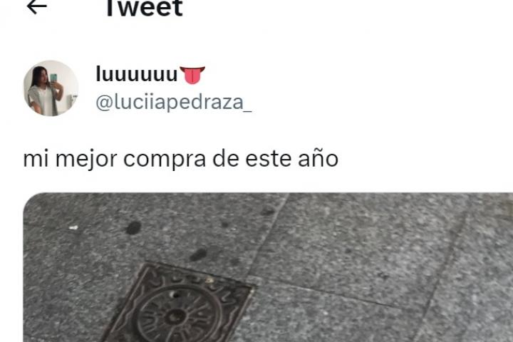 El tuit de @luciiapedraza_