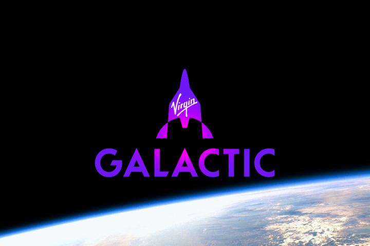 El logotipo de Virgin Galactic