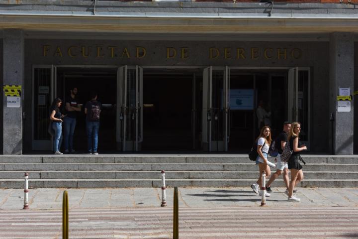 Imagen de archivo de la Facultad de Derecho de la Universidad Complutense de Madrid (UCM), en Ciudad Universitaria.