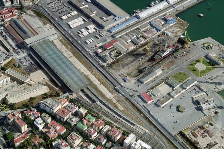 Imagen de archivo del puerto de Cádiz.