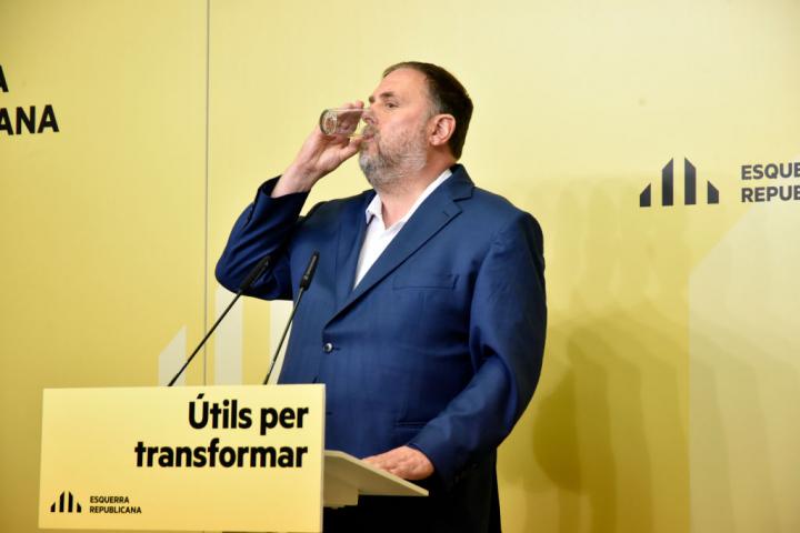 El presidente de ERC y exvicepresident de la Generalitat, Oriol Junqueras, en una imagen de archivo.