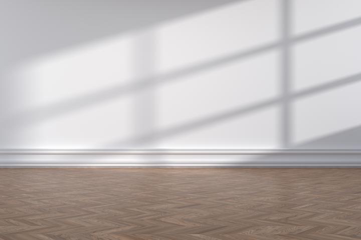 Imagen de archivo de una habitación vacía.