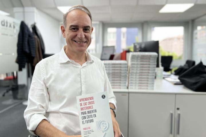 Pablo Gil, autor de ‘Aprendiendo de las crisis anteriores para invertir con éxito en el futuro’.