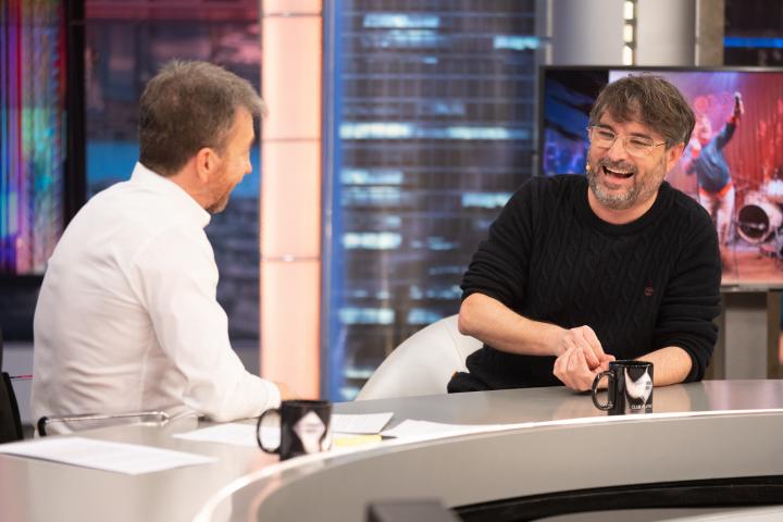 Foto de archivo de Jordi Évole con Pablo Motos en 'El Hormiguero'.