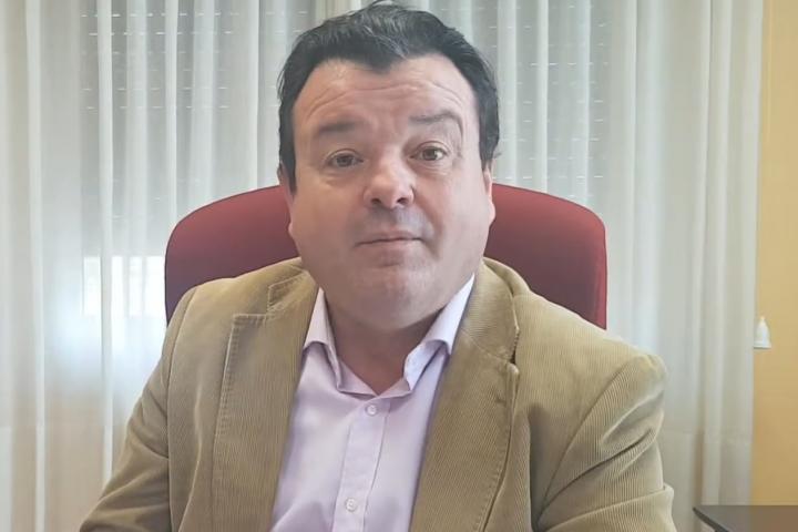 Foto de archivo de Luis Zubieta, alcalde de Zuera (Zaragoza)