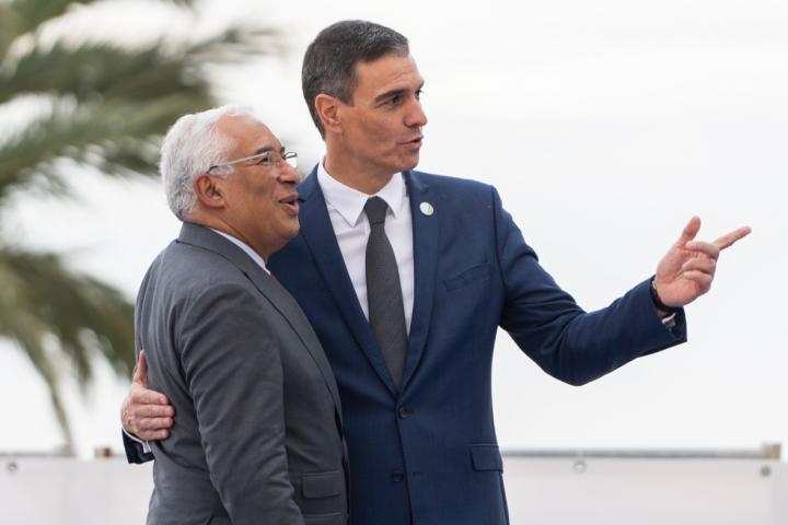 Pedro Sánchez y António Costa