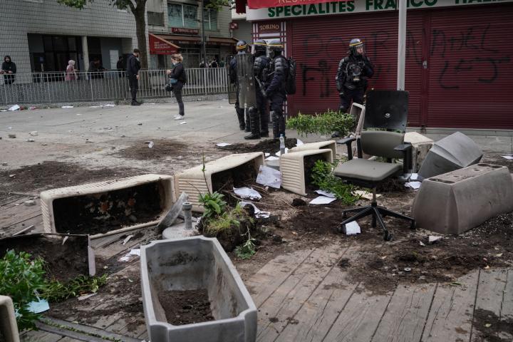 Protestas en Francia.