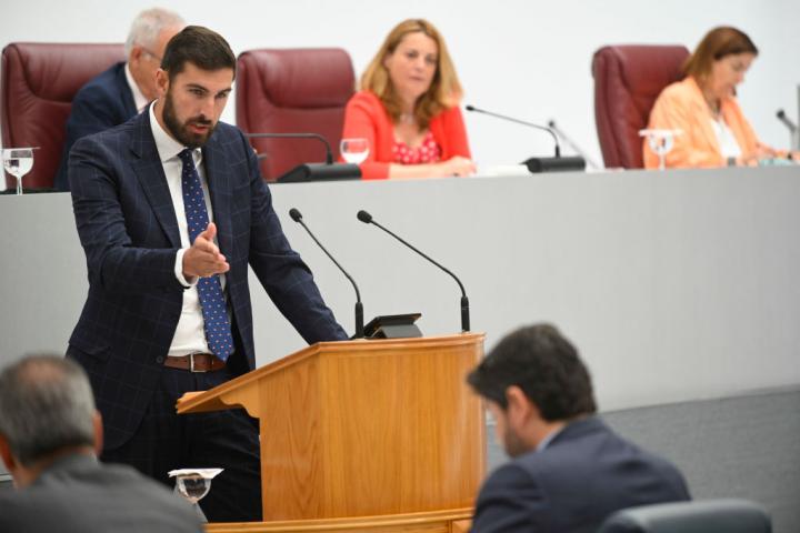 El presidente de Vox en Murcia, José Ángel Antelo.