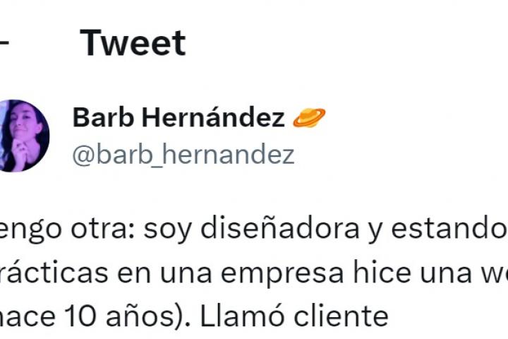 El tuit de @barb_hernandez