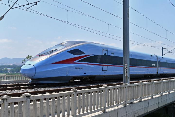 Imagen de archivo de un tren bala de China. No se trata del modelo CR450 al que se refiere la información.