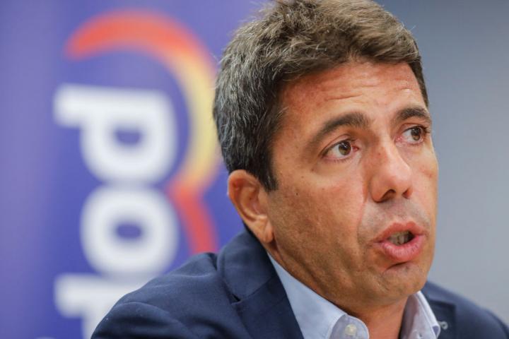 El líder del Partido Popular valenciano y candidato a presidente de la Generalitat valenciana, Carlos Mazón, en una imagen de archivo.