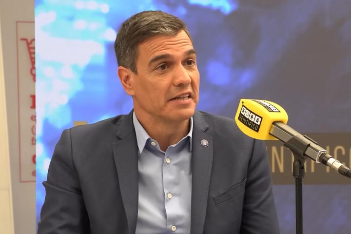 Pedro Sánchez, en 'Hora Veintipico'