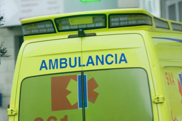 Una ambulancia gallega, en una imagen de archivo.