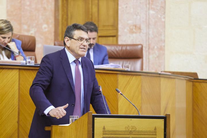 El diputado andaluz de Vox Rafael Segovia, en una imagen de archivo.