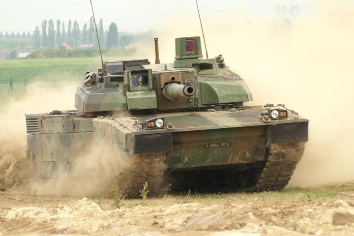 El tanque AMX-56 Leclerc francés.