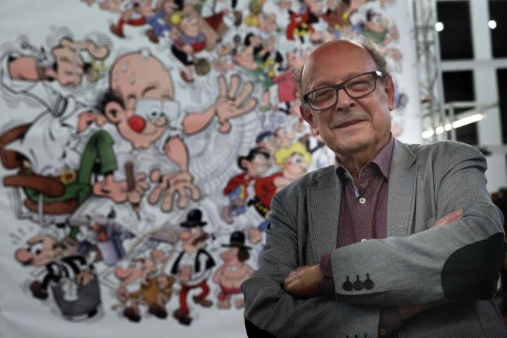 El dibujante e historietista Francisco Ibañez.