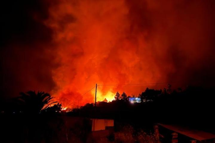 Incendio en La Palma.