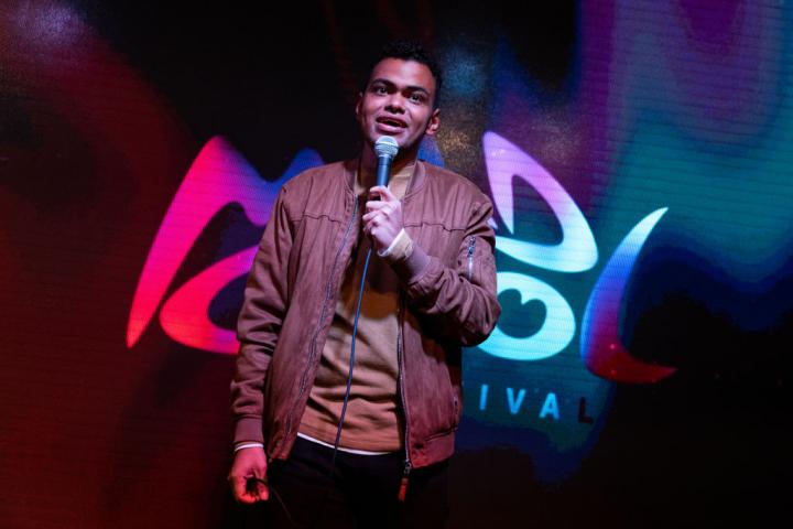 El presentador Antonio Paniagua.