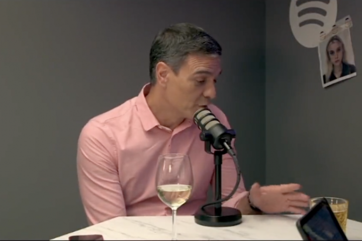 Pedro Sánchez, en el podcast 'La Pija y la Quinqui'.
