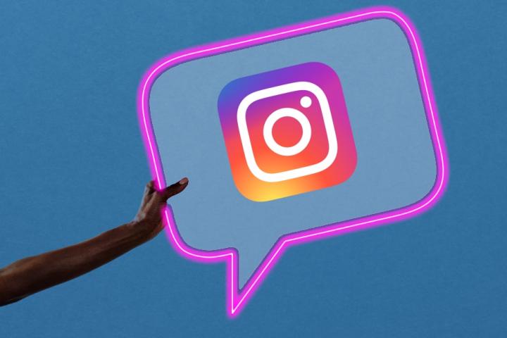 Capturas de pantalla en Instagram