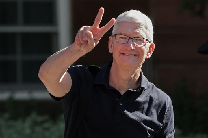Tim Cook, CEO de Apple.