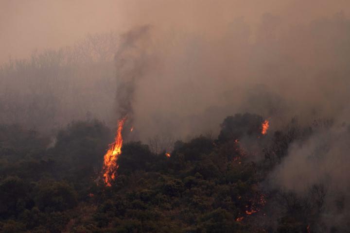 Imagen de archivo de un incendio reciente en España