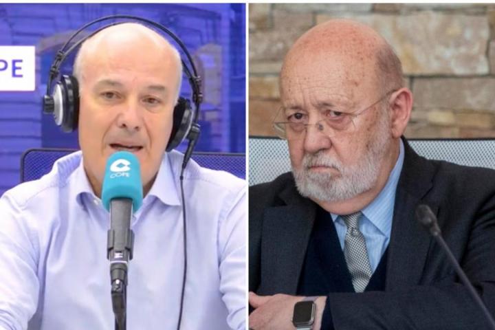 Narciso Michavila y José Félix Tezanos, en sendas imágenes de archivo