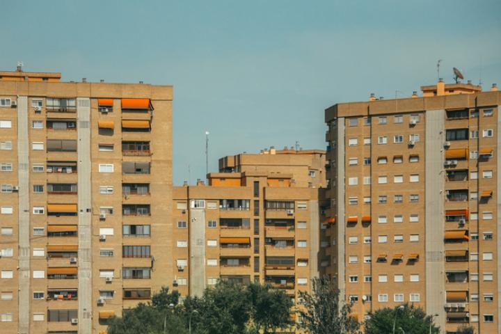 Apartamentos en España en una imagen de archivo.