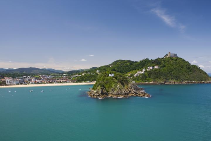 Vista de San Sebastián (Donosti), en una imagen de archivo.