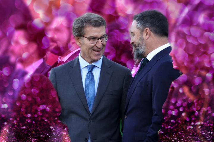 Feijóo y Abascal, tan a gusto