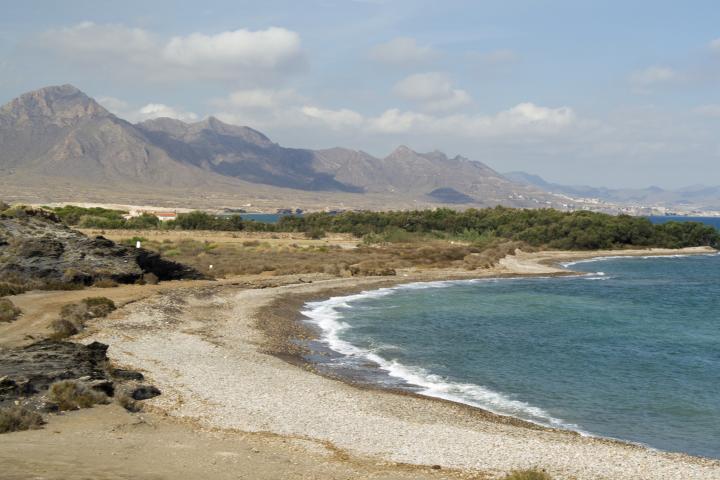Playa de Percheles, Murcia.