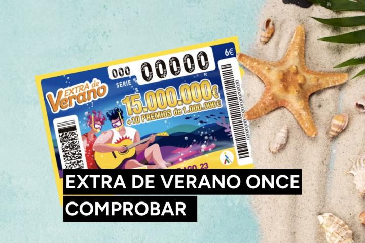 Resultados del Sorteo Extra de Verano de la ONCE