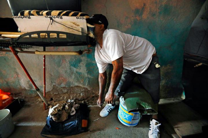 Una persona afectada por el fentanilo.