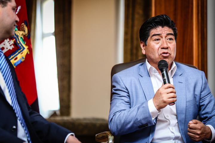 El exalcalde de Quito, Jorge Yunda.