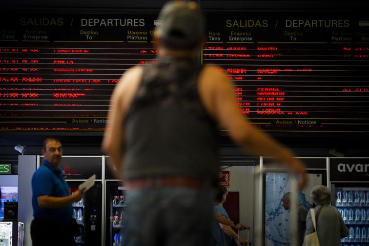 Foto de archivo de la estación de autobús de Méndez Álvaro.