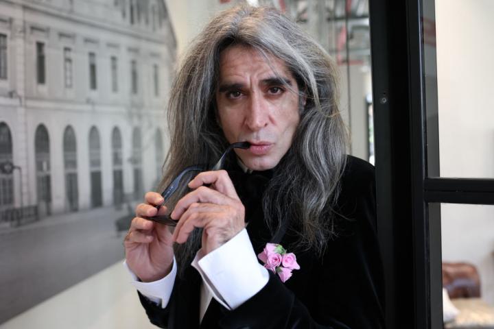 El artista Mario Vaquerizo, en una imagen de archivo.