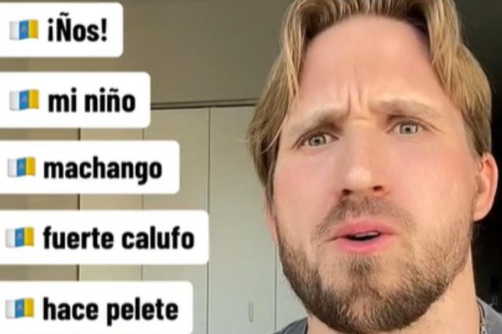 Español canario en inglés, por Spencerconoce en TikTok