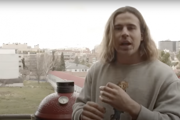 Imagen de uno de los vídeos de recetas de Daniel Sancho.