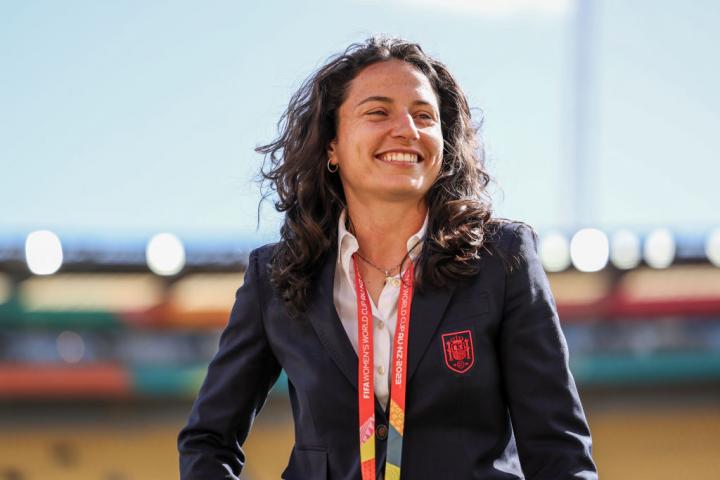 Ivana Andrés, la capitana de la selección de fútbol femenina en este Mundial.