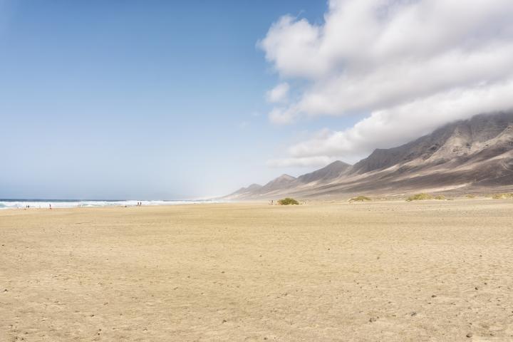 Playa de Cofete, en Fuerteventura.